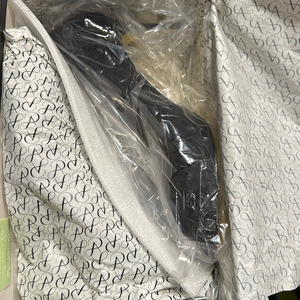 Adrianna Papell Women's Frances Pump Black Sophia Mesh Size 9.5W Wide - Picture 3 of 10